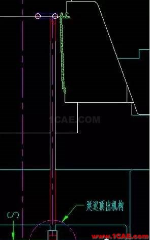 ug模具設計之其它頂出方式-前模頂出，油缸頂出-延遲頂出！ug模具設計技術圖片5