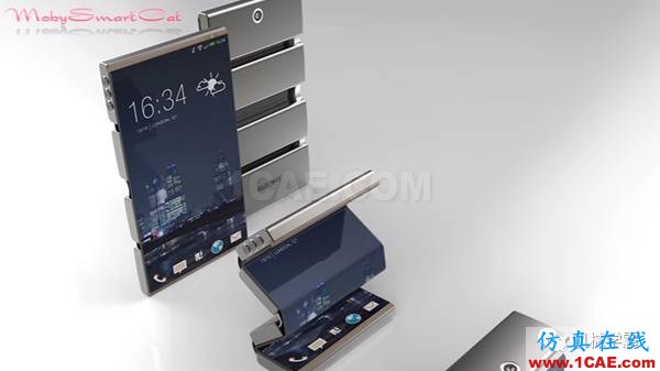 三星Galaxy X 可折疊智能手機,你看好他嗎?機械設計案例圖片2