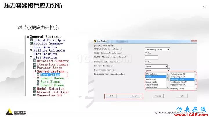 案例分享 | ANSYS Workbench 在壓力容器分析中的應(yīng)用ansys培訓(xùn)的效果圖片13