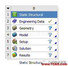 如何在ANSYS WORKBENCH中查看裝配體內零件之間的合作用力？ansys workbanch圖片2