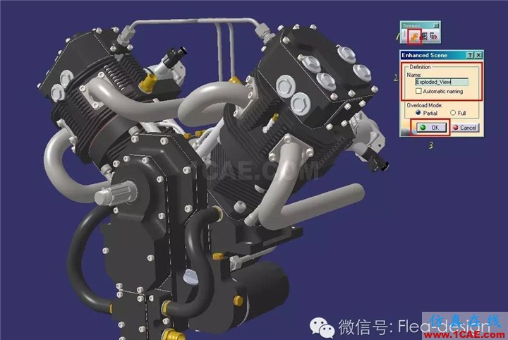 CATIA 軟件技能推送之二 讓工程圖酷炫起來Catia技術圖片2
