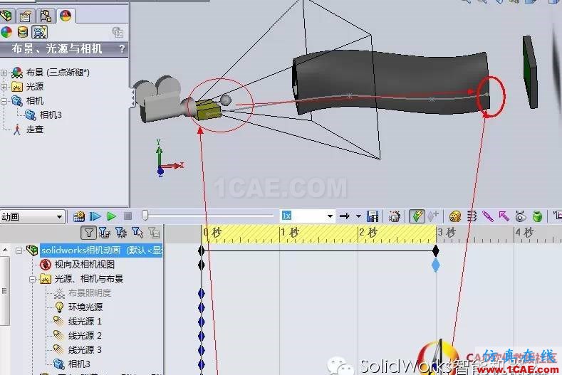 SolidWorks相機動畫制作教程solidworks simulation培訓教程圖片5