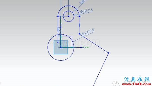 小康分享:UG/NX同步建模教程(11)之草圖繪制 | 點客開講ug設計案例圖片2