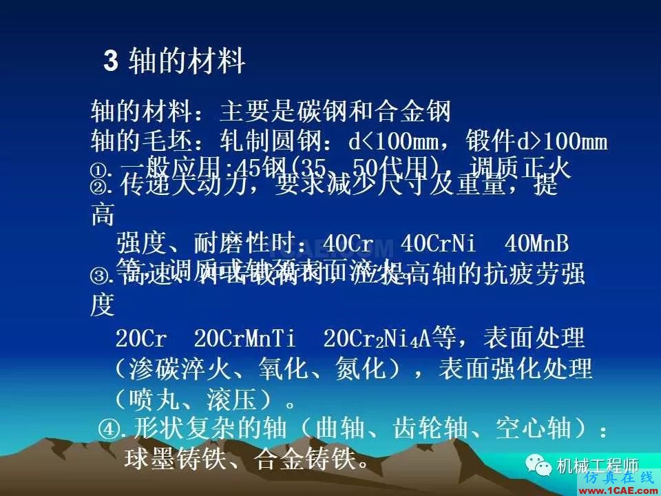【專業積累】軸的分類與結構設計及其應用機械設計圖例圖片15