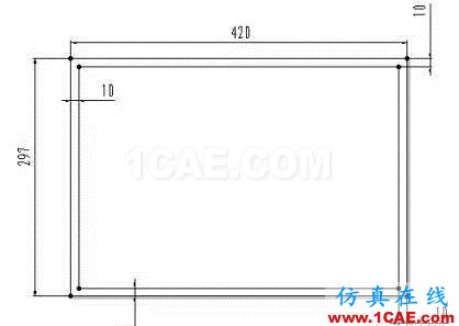 如何建立標(biāo)準(zhǔn)的solidworks圖框模板 如何建立標(biāo)準(zhǔn)的solidworks圖框模板solidworks simulation分析圖片5