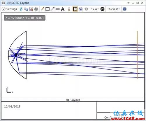 ZEMAX:如何創(chuàng)建一個(gè)簡(jiǎn)單的非序列系統(tǒng)zemax光學(xué)分析圖片34