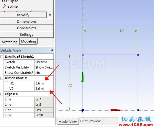 Workbench 框架建模中如何實現梁和板的截面偏置【轉發】ansys仿真分析圖片2