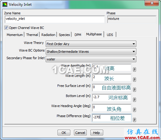 FLUENT明渠邊界的應用       （Open Channel Flow）fluent結果圖片9