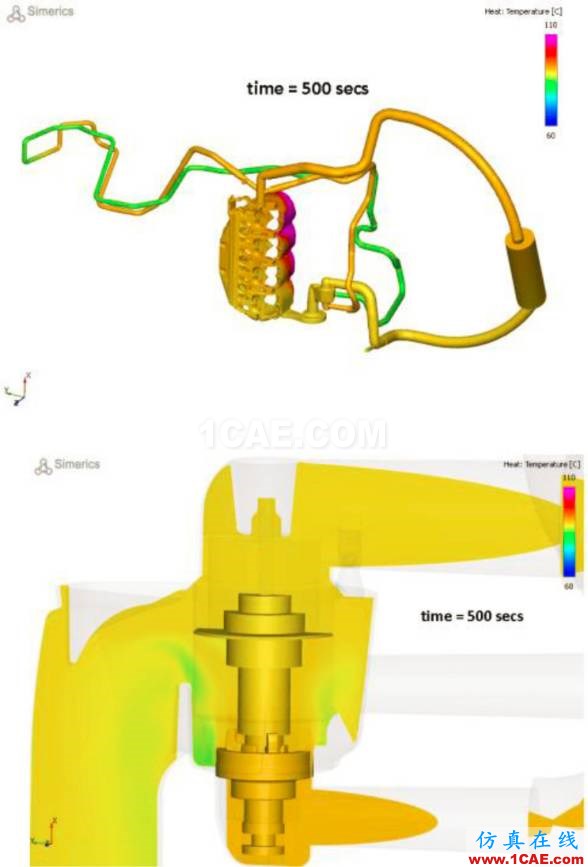 福特汽車如何開展冷卻系統的三維CFD分析？Pumplinx旋轉機構有限元分析圖片16