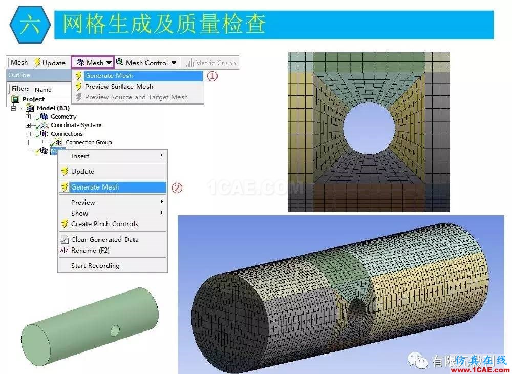 【有限元培訓三】ANSYS-Workbench網格劃分ansys仿真分析圖片38