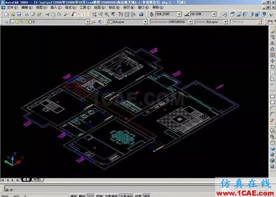 AutoCAD室內設計三維建模及AutoCAD打相機 【實用】AutoCAD室內設計三維建模及AutoCAD打相機AutoCAD仿真分析圖片2