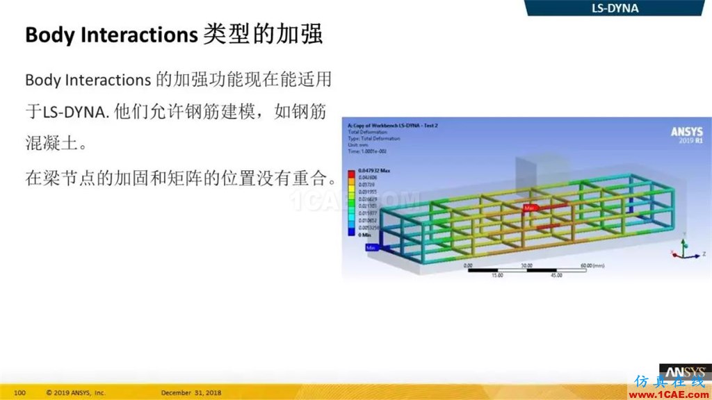 最新版本ANSYS 2019R1結構新功能介紹(二)ansys workbanch圖片13