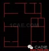 AutoCAD繪制室內設計圖步驟 AutoCAD繪制室內設計圖步驟AutoCAD培訓教程圖片10