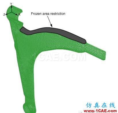 ABAQUS汽車控制臂的拓撲優化abaqus有限元技術圖片4