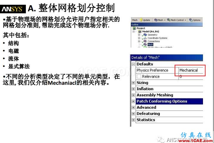 ansys技術專題之 網格劃分ansys培訓課程圖片5