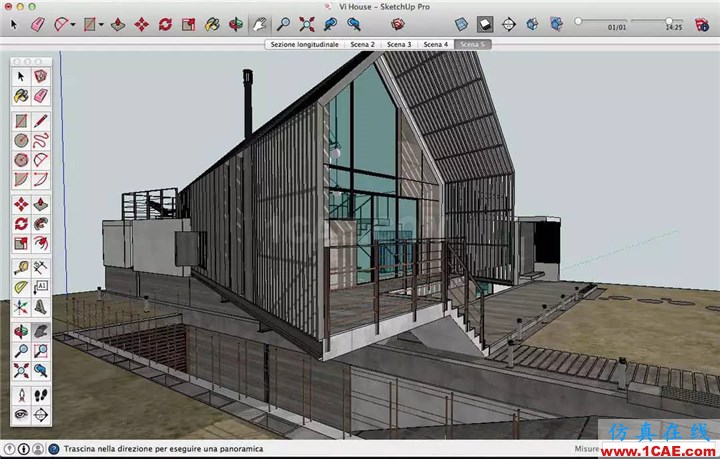 效果圖的藝術:用SketchUp, AutoCAD 和 Photoshop創造絕佳的水彩效果AutoCAD學習資料圖片2