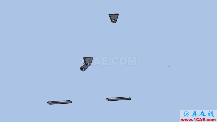 Solidworks飛剪機構仿真solidworks simulation分析案例圖片2