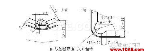 最全的鈑金件結構設計準則，要收藏轉發呦！！solidworks simulation應用技術圖片35