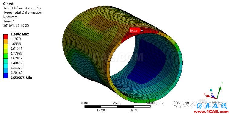 blob.png 【干貨】ANSYS workbench接觸問題案例——卡箍連接ansys培訓課程圖片16