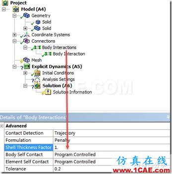 WORKBENCH對結構物的跌落分析ansys分析圖片11