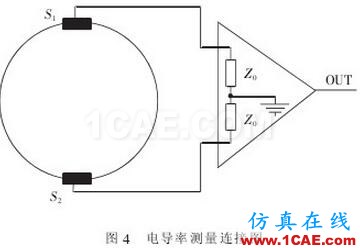 電磁流量計在挖泥船上的應用 電磁流量計電導率測量連接圖