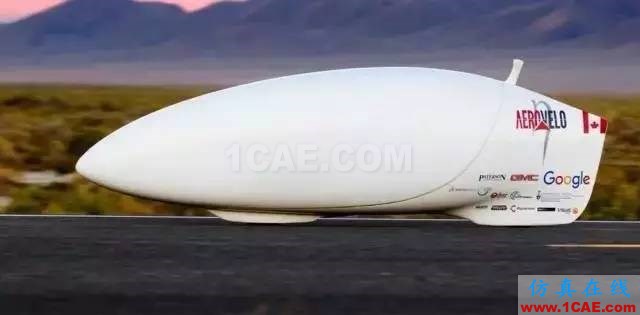 Fluent求風阻系數:史上最快的自行車，外形像一枚出膛的子彈fluent培訓課程圖片11