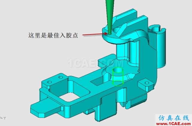 這套汽車傳感器支架精密模具如何設計？ug模具設計技術圖片7